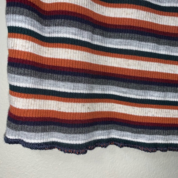 Women’s Striped Summer Mini Dress - Large - Picture 7 of 9